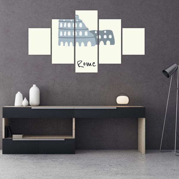 Obraz - Miasta Europy N⁰2 (125x70 cm)