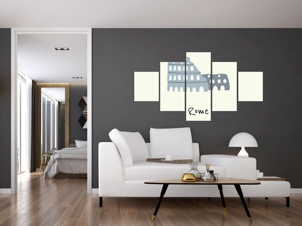 Obraz - Miasta Europy N⁰2 (125x70 cm)