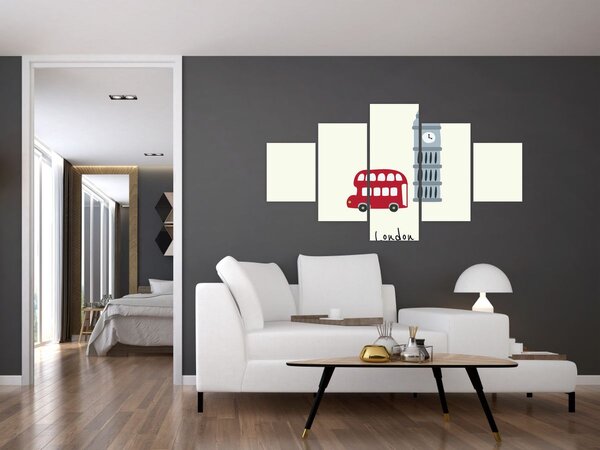 Obraz - Miasta Europy N⁰3 (125x70 cm)