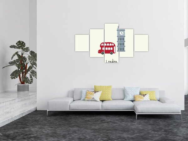 Obraz - Miasta Europy N⁰3 (125x70 cm)