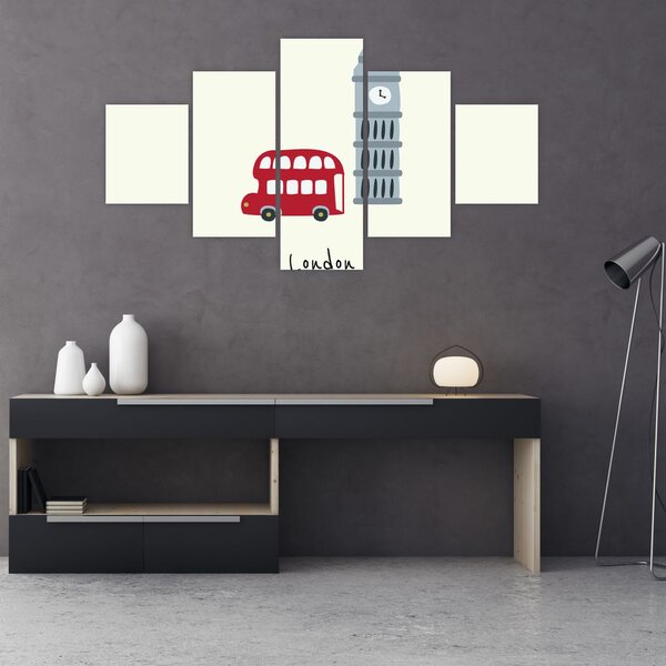 Obraz - Miasta Europy N⁰3 (125x70 cm)