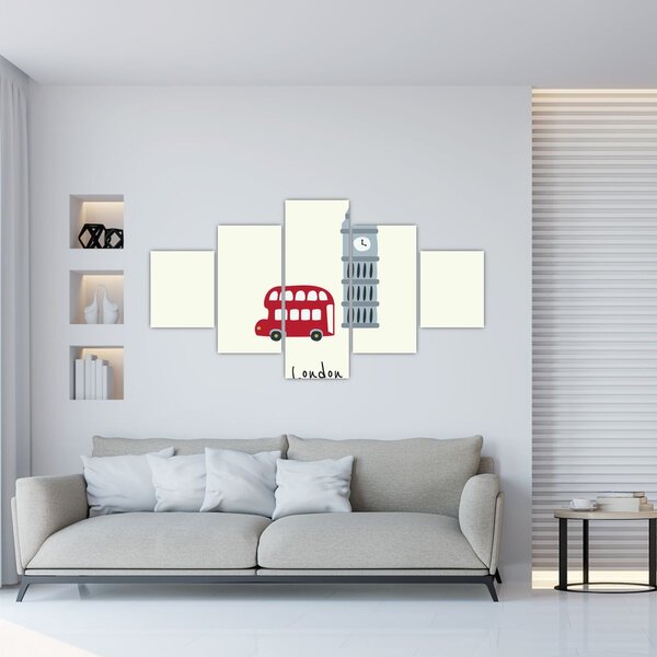 Obraz - Miasta Europy N⁰3 (125x70 cm)