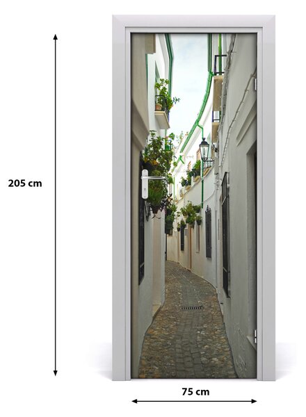 Fototapeta samoprzylepna DRZWI Uliczki Andaluzji