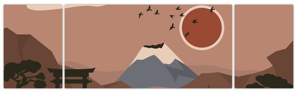 Obraz - Japonia N⁰1 (170x50 cm)
