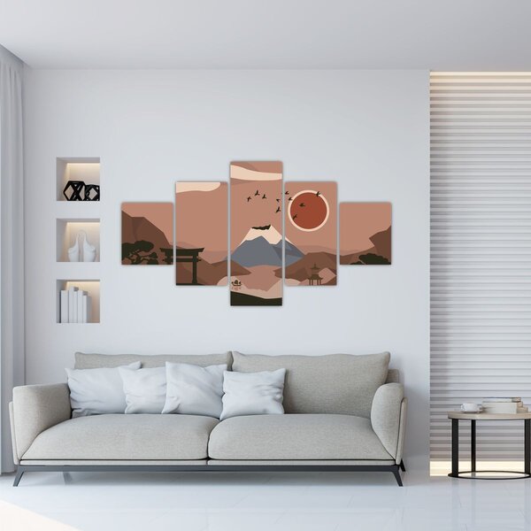 Obraz - Japonia N⁰1 (125x70 cm)