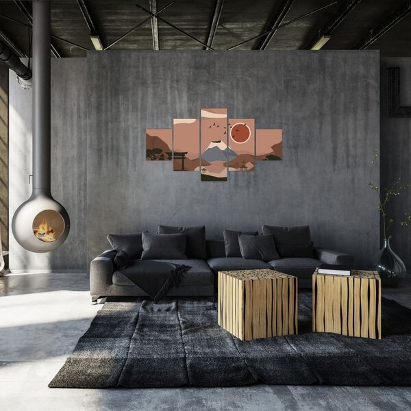 Obraz - Japonia N⁰1 (125x70 cm)