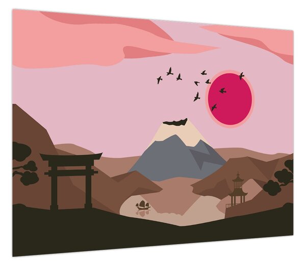 Obraz - Japonia N⁰2 (70x50 cm)