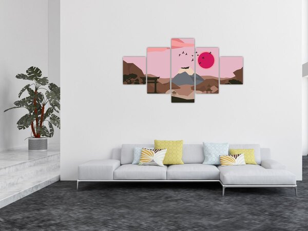 Obraz - Japonia N⁰2 (125x70 cm)
