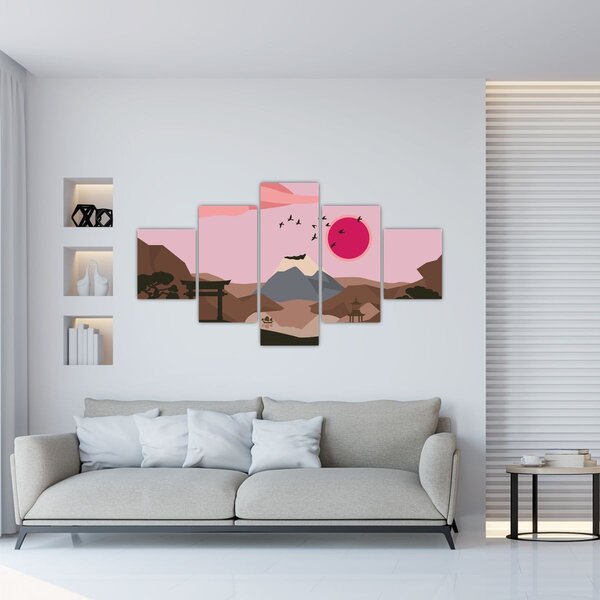 Obraz - Japonia N⁰2 (125x70 cm)