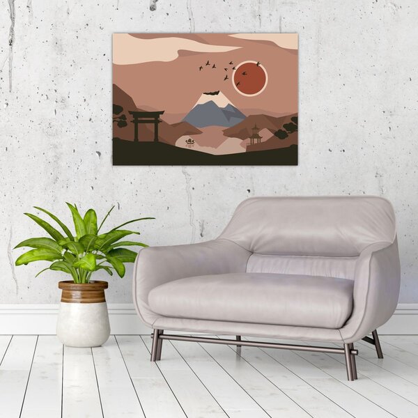 Obraz - Japonia N⁰1 (70x50 cm)