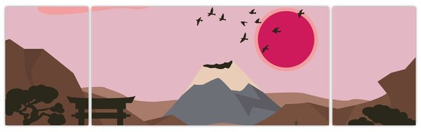 Obraz - Japonia N⁰2 (170x50 cm)