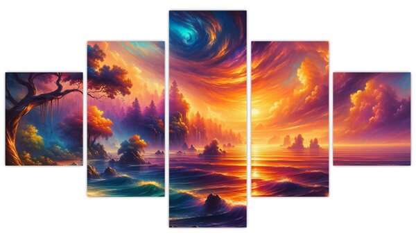 Obraz - Magiczny świat (125x70 cm)