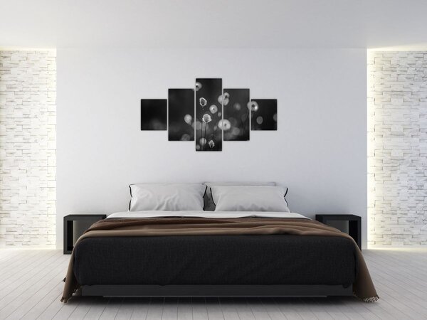 Obraz - Trawa bawełniana na łące (125x70 cm)