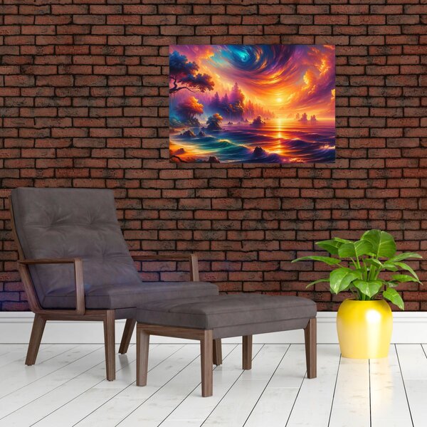 Obraz - Magiczny świat (70x50 cm)