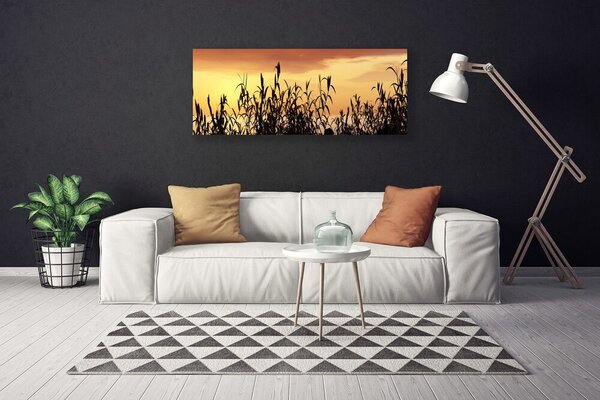 Obraz canvas Ognisty Zachód nad Szczytym