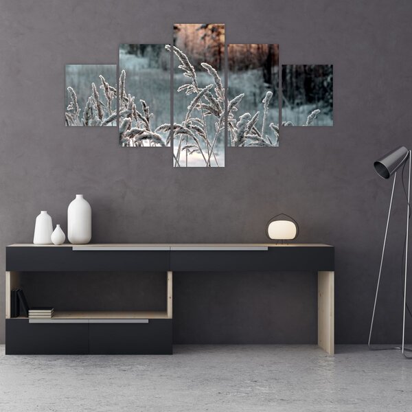 Obraz - Frozen Meadow (125x70 cm)