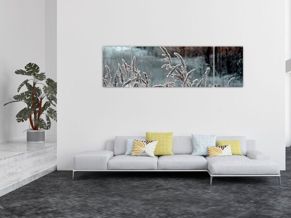 Obraz - Frozen Meadow (170x50 cm)