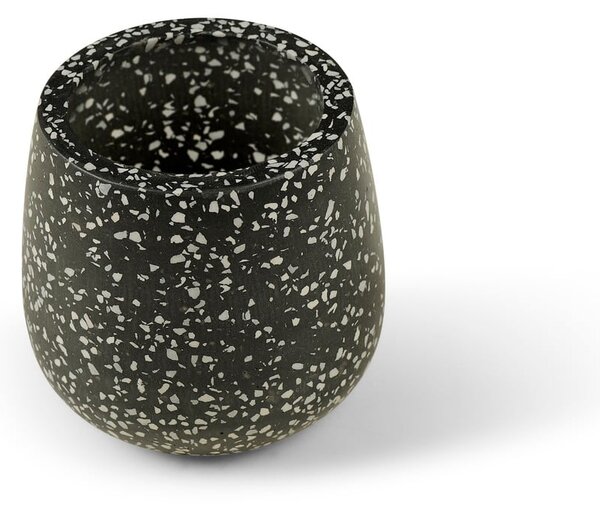 Ciemnoszara doniczka Bonami Selection Terrazzo, ø 15 cm