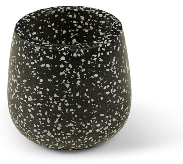 Ciemnoszara doniczka Bonami Selection Terrazzo, ø 15 cm