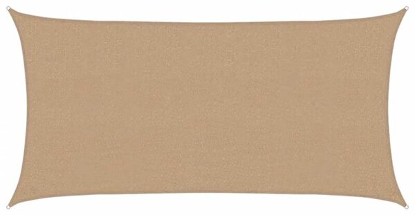 Żagiel przeciwsłoneczny, 160 g/m², taupe, 2x3,5 m, hdpe
