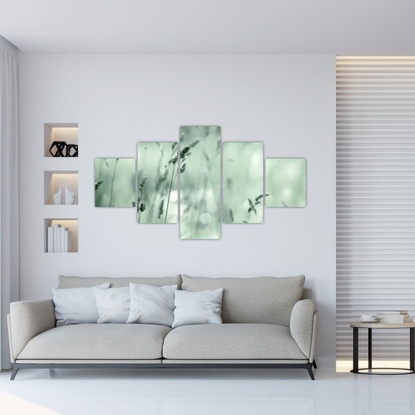 Obraz - Zielona łąka (125x70 cm)