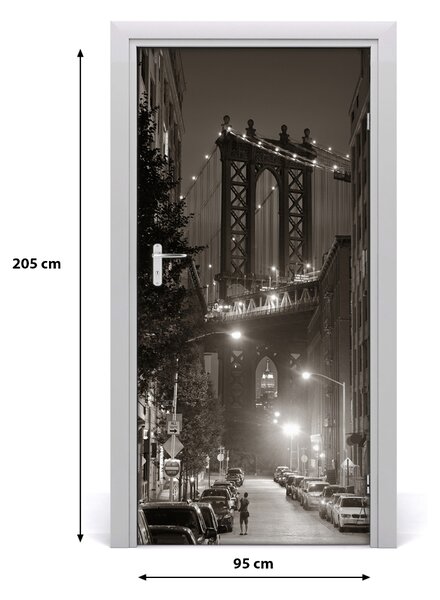 Fototapeta samoprzylepna DRZWI Manhattan Nowy Jork