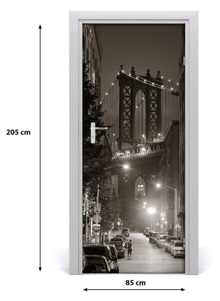 Fototapeta samoprzylepna DRZWI Manhattan Nowy Jork
