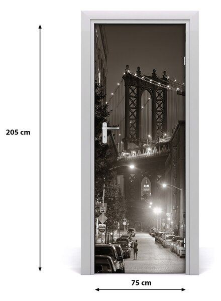 Fototapeta samoprzylepna DRZWI Manhattan Nowy Jork