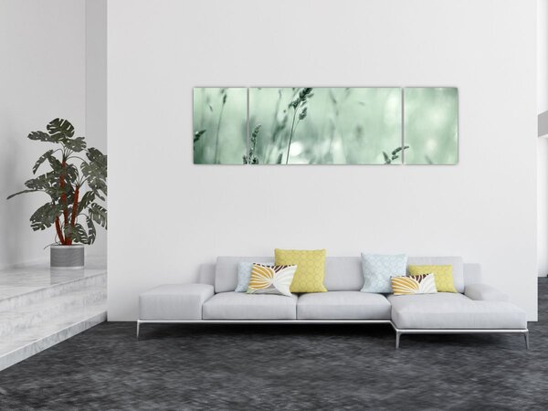 Obraz - Zielona łąka (170x50 cm)