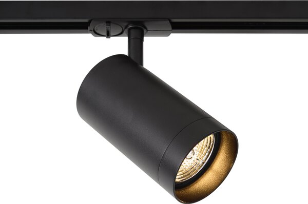 Nowoczesny system szynowy czarny z 2 lampami wiszącymi i 3 reflektorami 1-fazowy - Iconic Zuzanna Jeana Luxe