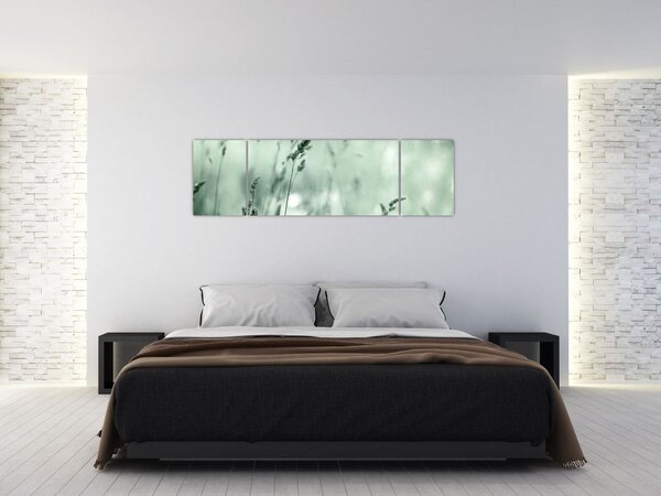 Obraz - Zielona łąka (170x50 cm)