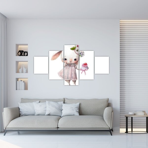 Obraz - Zwierzątko akwarelowe N⁰1 (125x70 cm)