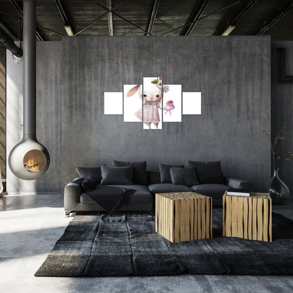 Obraz - Zwierzątko akwarelowe N⁰1 (125x70 cm)
