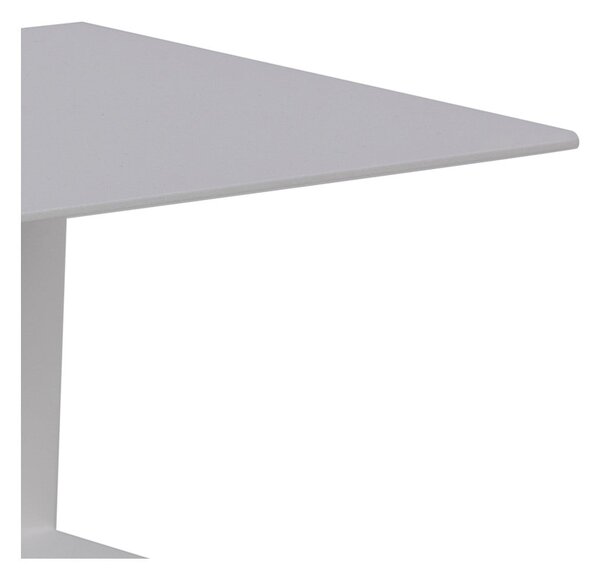 Biała podwójna metalowa półka ścienna Actona Joliet, szer. 35 cm