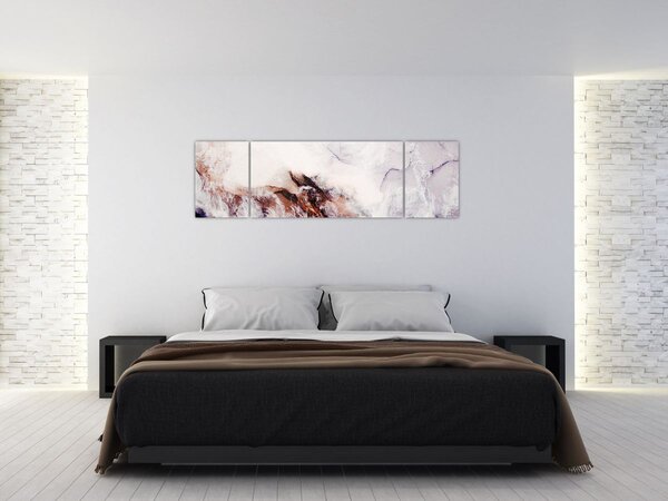 Obraz - Fioletowy marmur N⁰1 (170x50 cm)