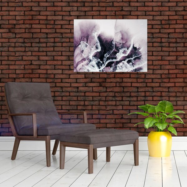 Obraz - Fioletowy marmur N⁰2 (70x50 cm)