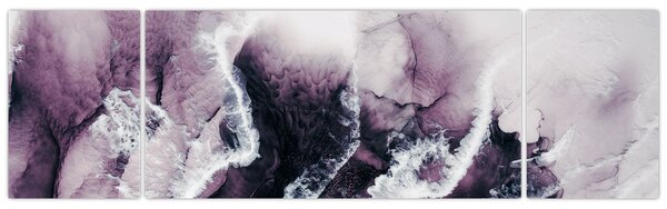 Obraz - Fioletowy marmur N⁰2 (170x50 cm)