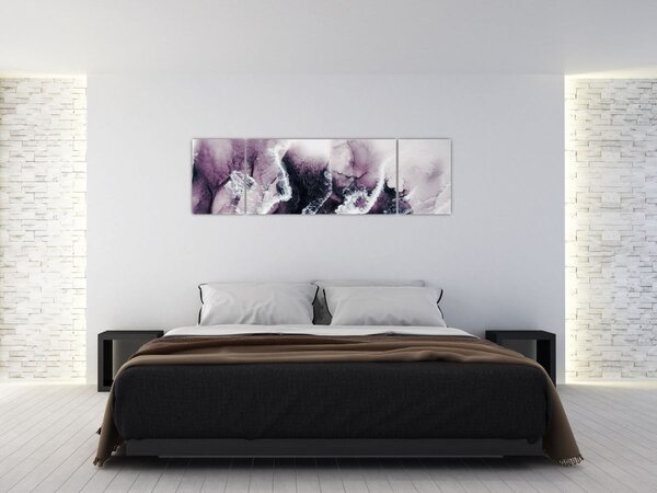 Obraz - Fioletowy marmur N⁰2 (170x50 cm)