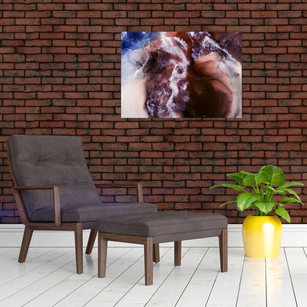 Obraz - Fioletowy marmur N⁰3 (70x50 cm)