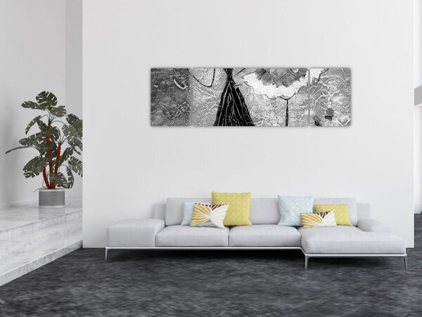 Obraz - Malarstwo afrykańskie (170x50 cm)