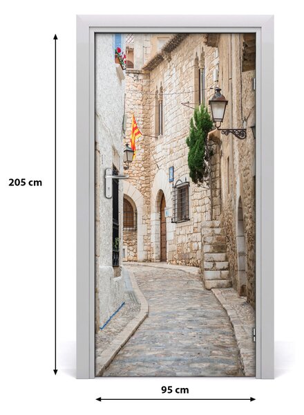 Fototapeta samoprzylepna DRZWI Uliczki w Hiszpanii