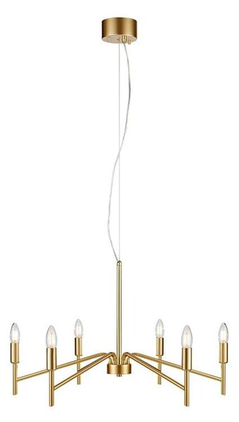 Lampa wisząca w kolorze złota Markslöjd Monarch, ø 70 cm