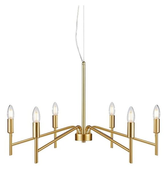 Lampa wisząca w kolorze złota Markslöjd Monarch, ø 70 cm