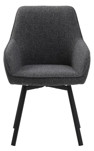 Szare krzesło Alma – Unique Furniture