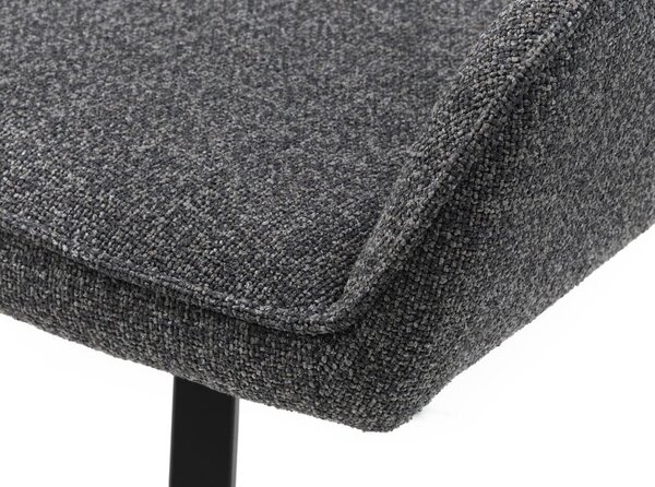 Szare krzesło Alma – Unique Furniture
