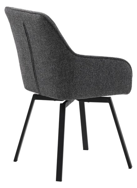 Szare krzesło Alma – Unique Furniture