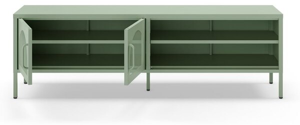 Miętowa szafka pod TV 160x50 cm Diora – Marckeric