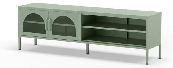 Miętowa szafka pod TV 160x50 cm Diora – Marckeric
