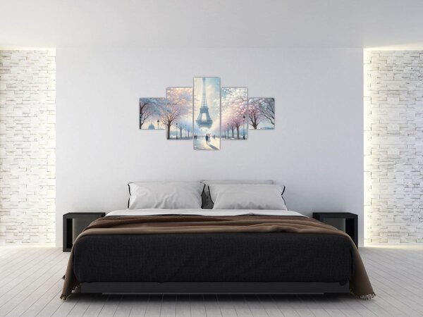 Obraz - Obraz z Paryża (125x70 cm)