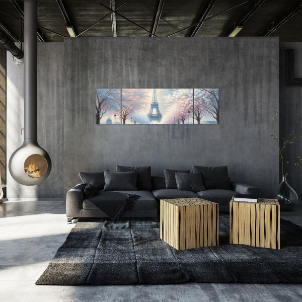 Obraz - Obraz z Paryża (170x50 cm)